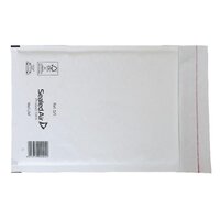 100 enveloppes blanches en papier - 11 x 22 cm - Raja
