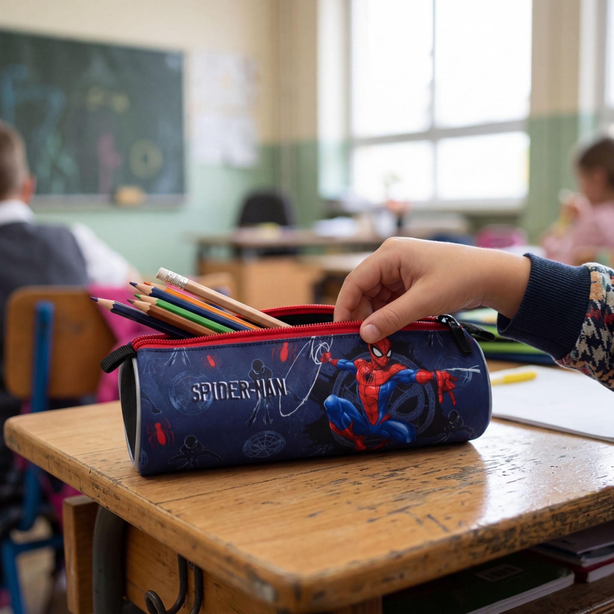 Voir la diapositive 2 : Marvel Trousse Scolaire MARVEL Spider-Man enfant 200-00273 SPIDERMAN