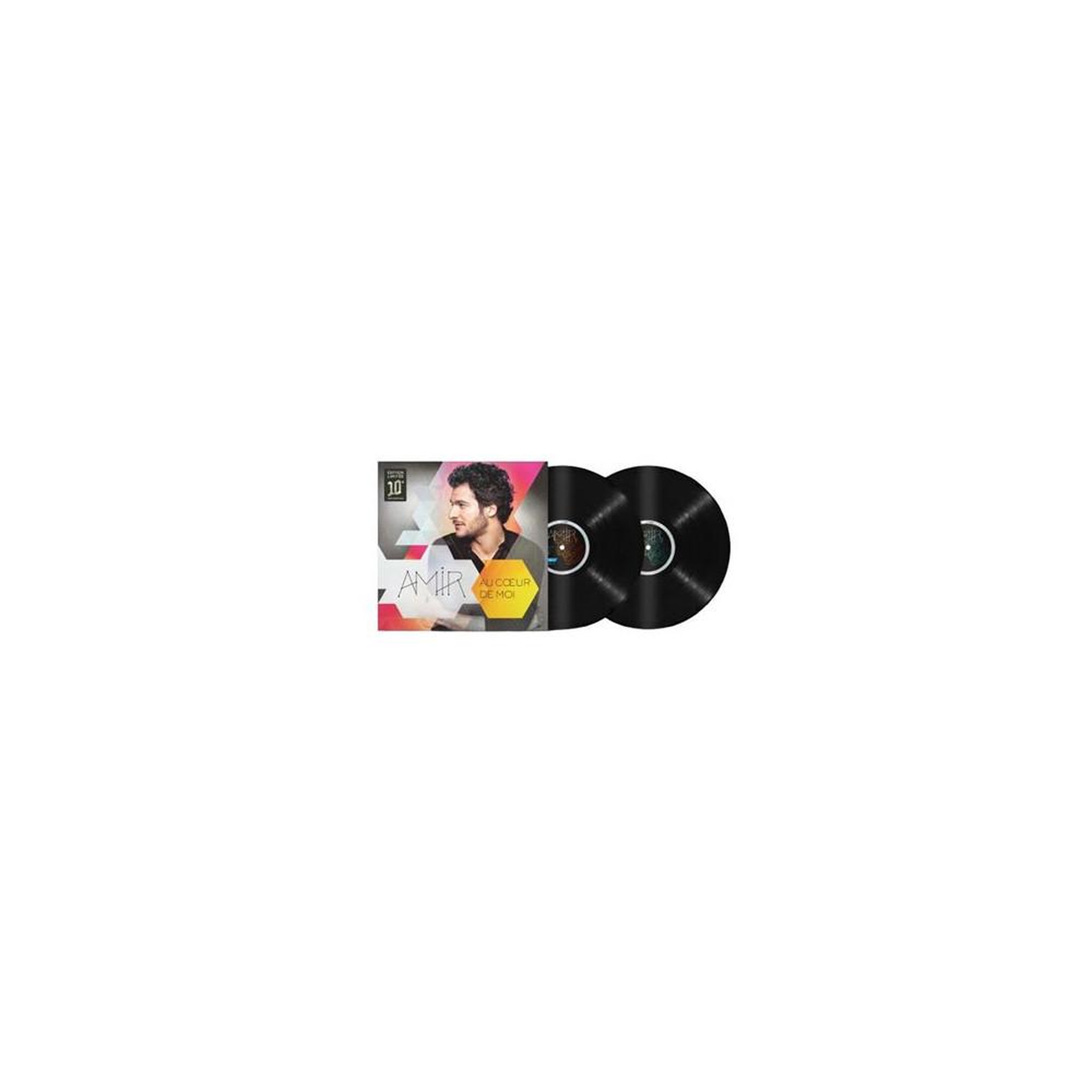 Cd 10ème anniversaire d'amir « au cœur de moi » édition limitée, packaging français