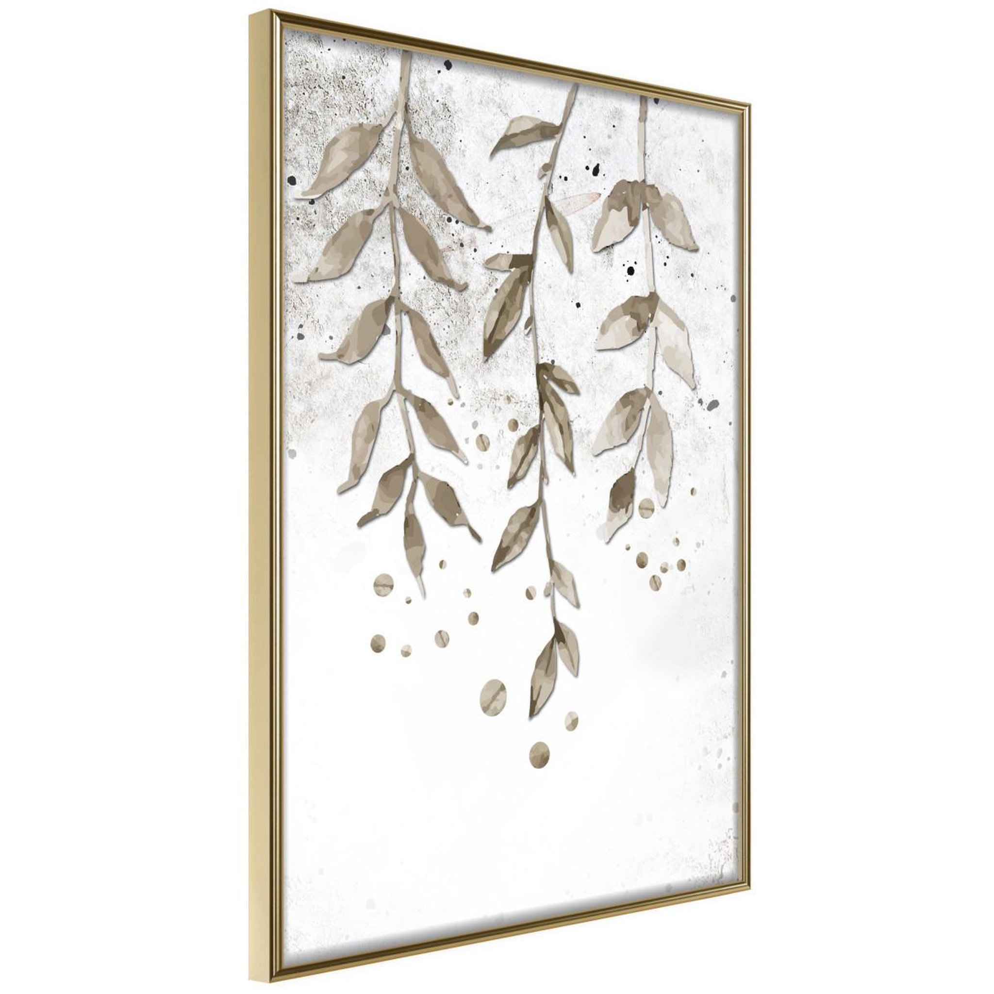 Paris Prix Affiche Murale Encadrée  Curtain of Leaves