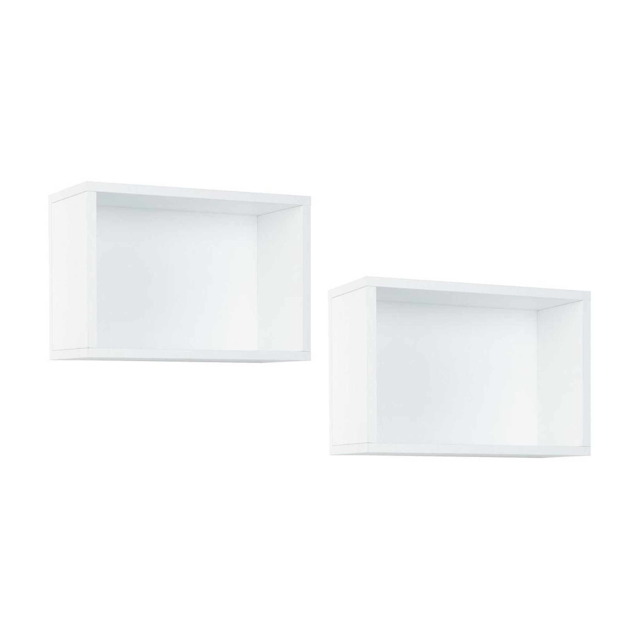 ARTHURBERNDT Étagère murale - 2p blanc