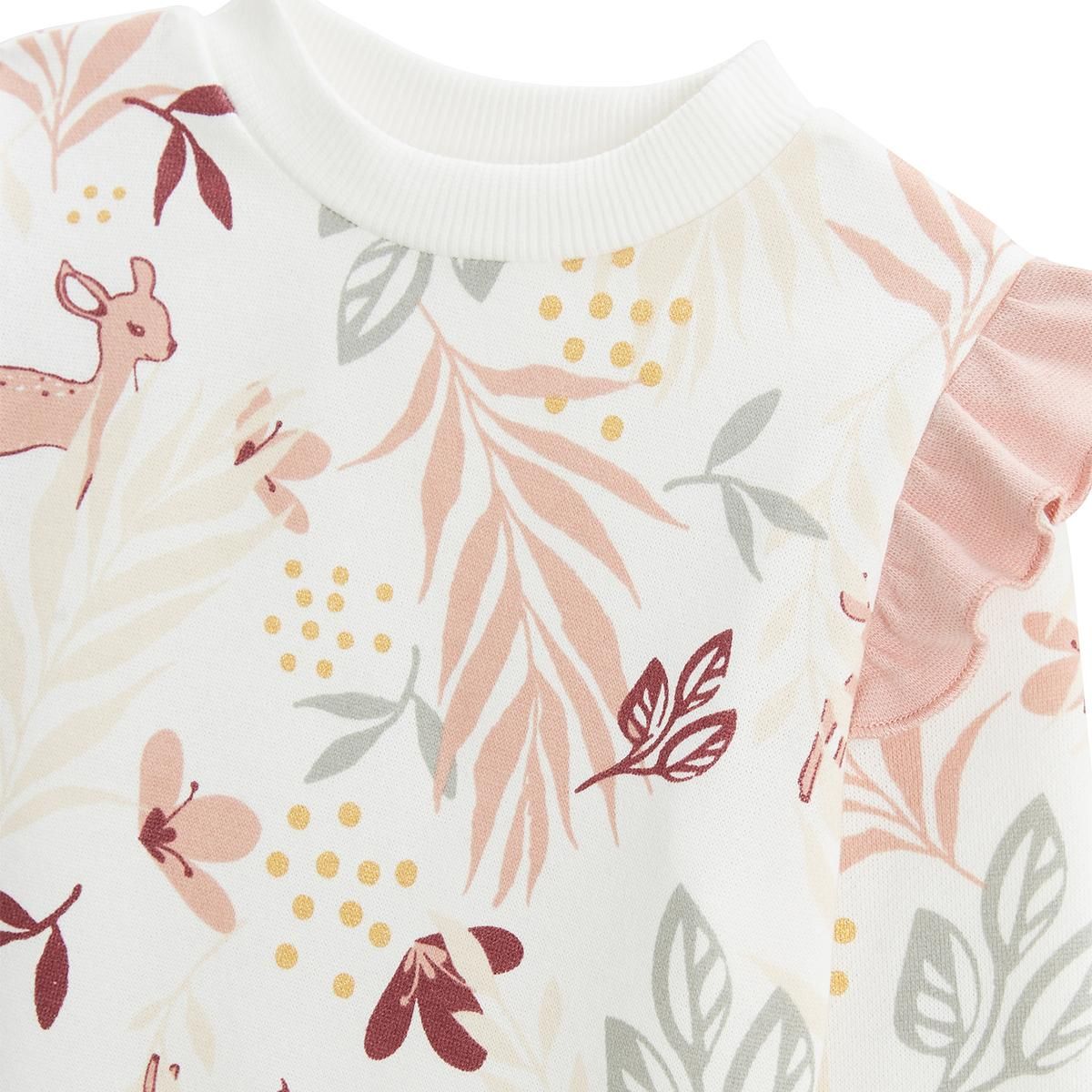 Petit Béguin Sweat-shirt bébé en molleton Oprah