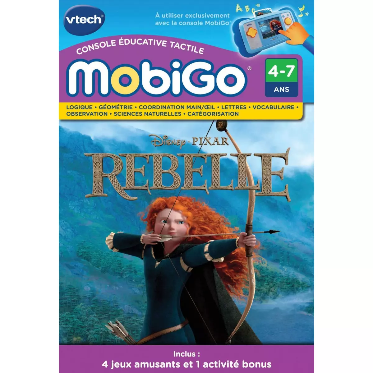 VTECH Jeu Mobigo Rebelle