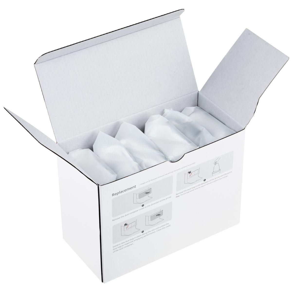 ROBOROCK Sac à poussière x6 pour QRevo et S8 MaxV