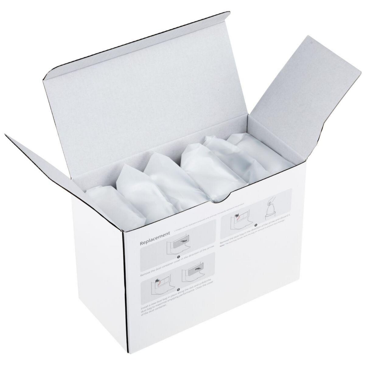 ROBOROCK Sac à poussière x6 pour QRevo et S8 MaxV