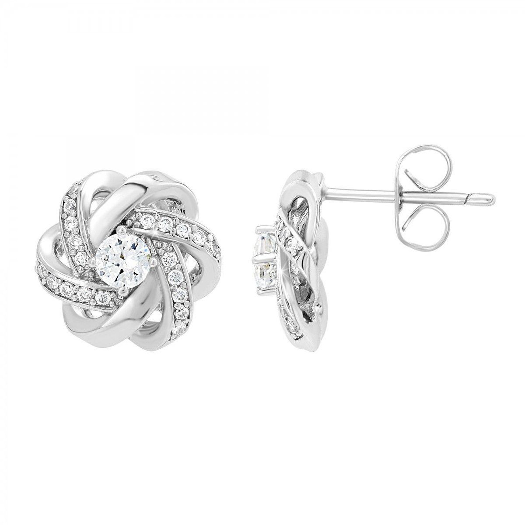 SC CRYSTAL Boucles d'oreilles ornées de Cristaux scintillants par SC Crystal