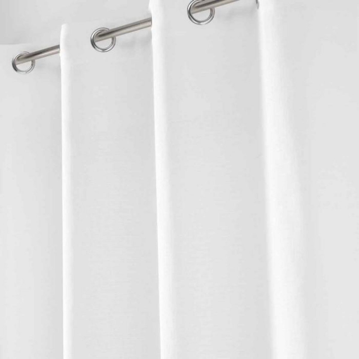 Paris Prix Rideau Voilage à Œillets  Soane  140x180cm Blanc