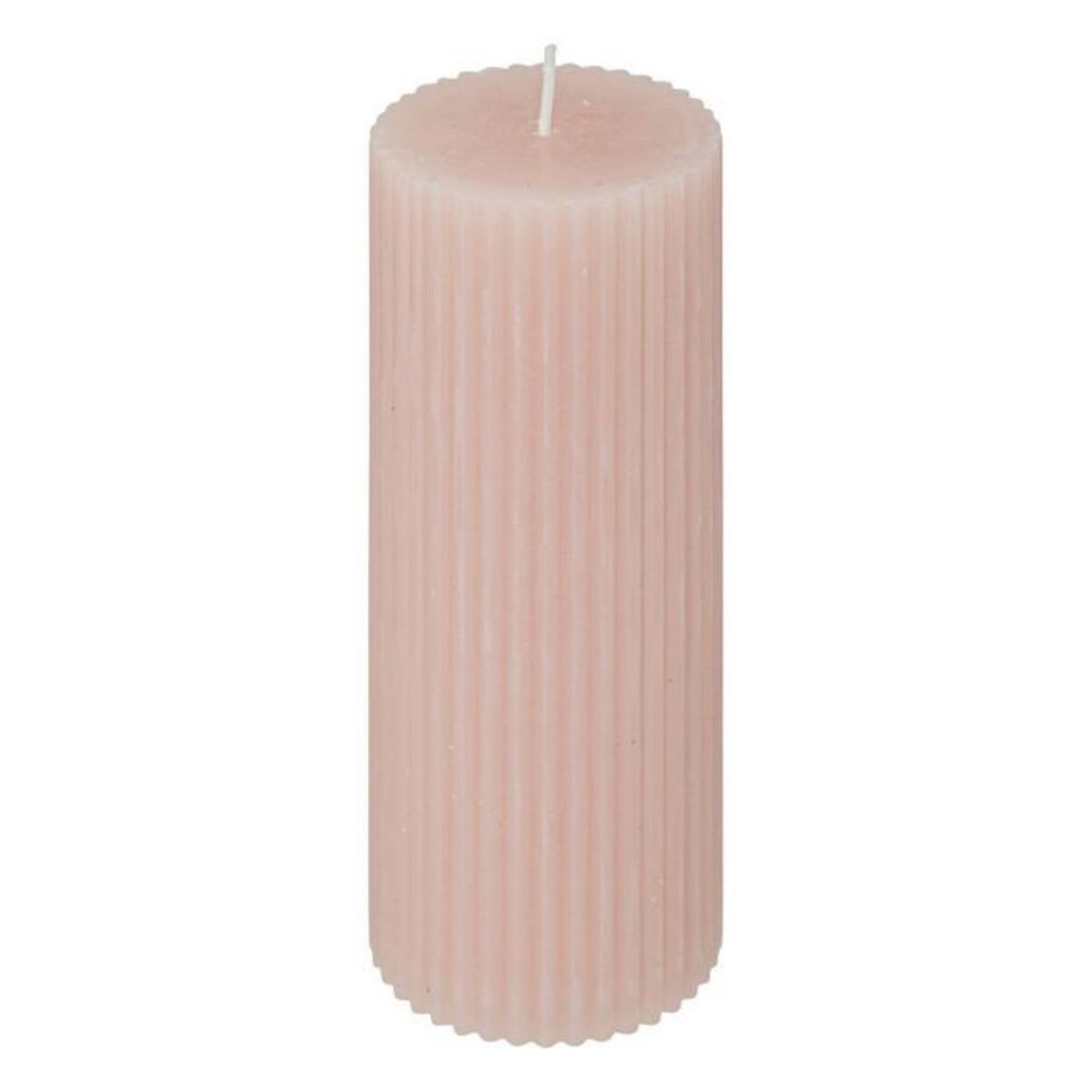 ATMOSPHERA Bougie Déco  Demi  14cm Rose