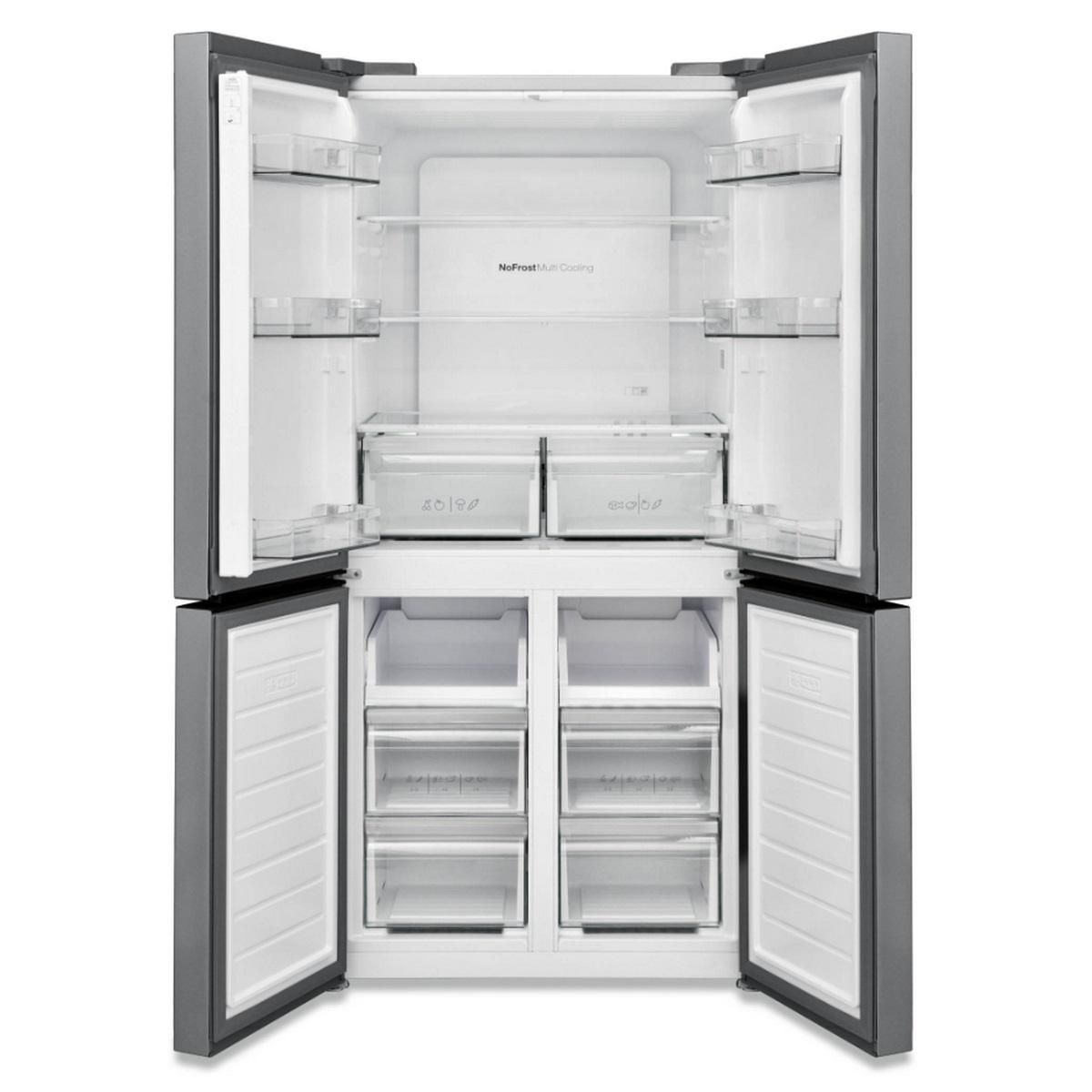 TELEFUNKEN Réfrigérateur américain 84cm 488l e ventilé inox - R4P488X2