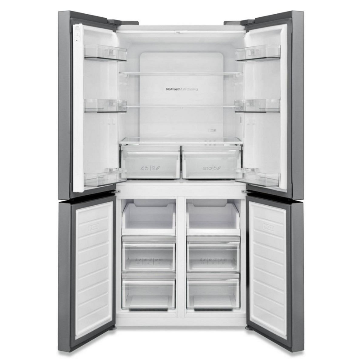 TELEFUNKEN Réfrigérateur américain 84cm 488l e ventilé inox - R4P488X2