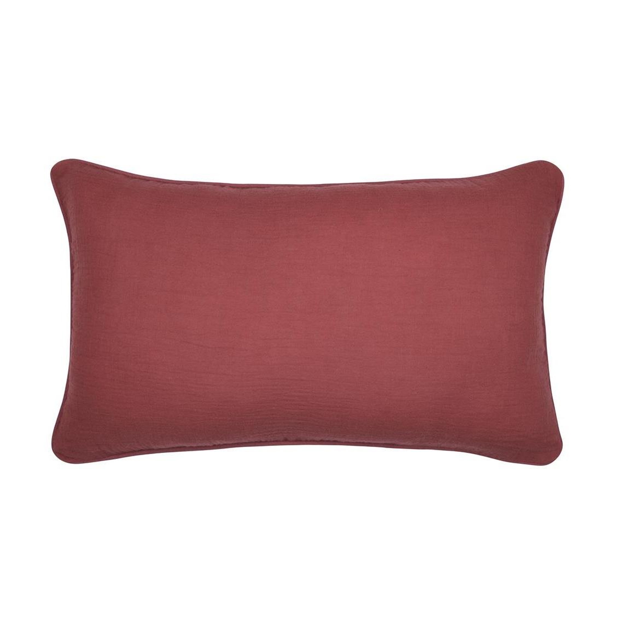 Voir la diapositive 1 : Eden Coussin en gaze de coton pop colors