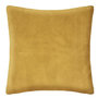 Voir la diapositive 2 : ATMOSPHERA Coussin Imitation Fourrure  Bouclée  45x45cm Ocre