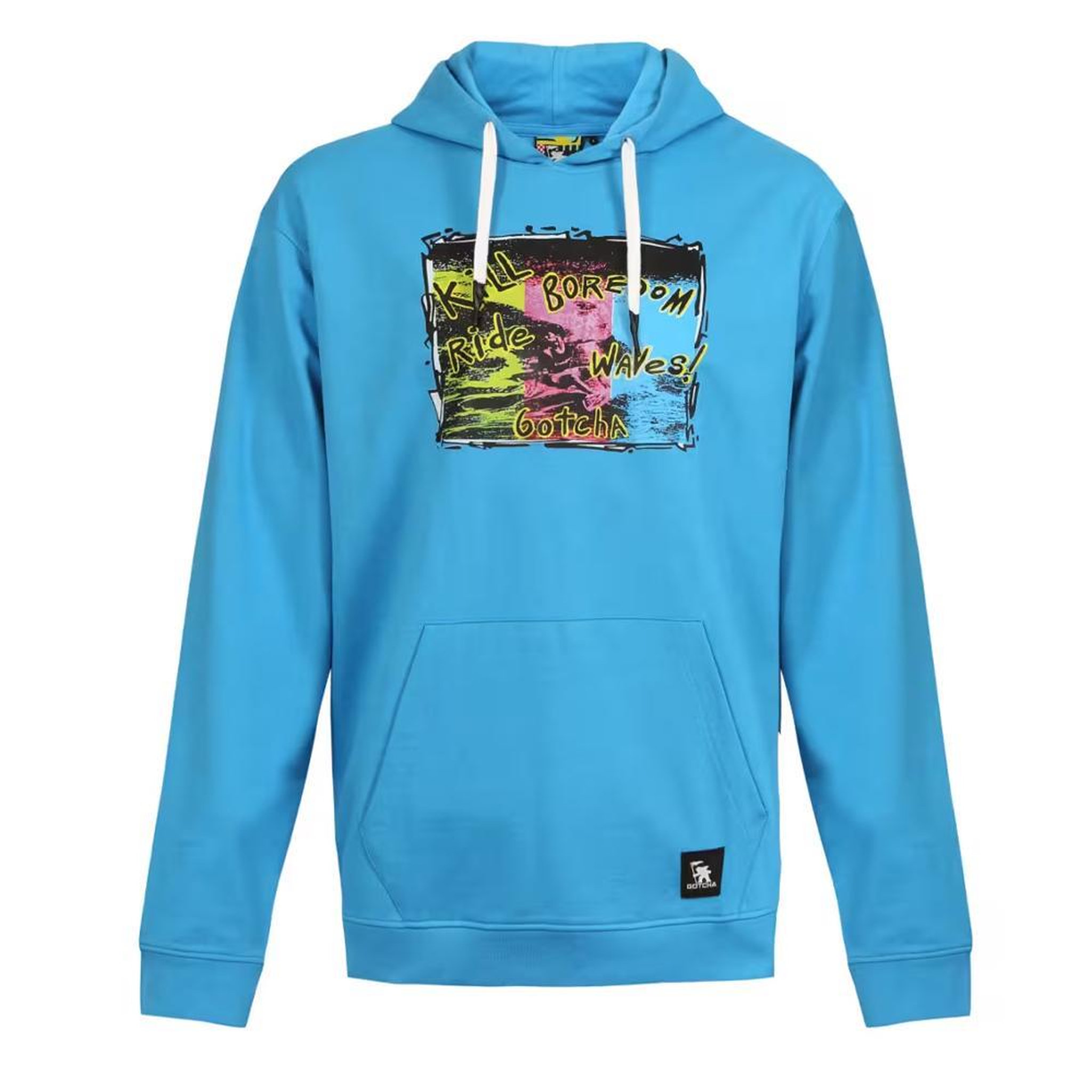 GOTCHA Sweat à Capuche  Homme Gotcha Wet. Coloris disponibles : Bleu