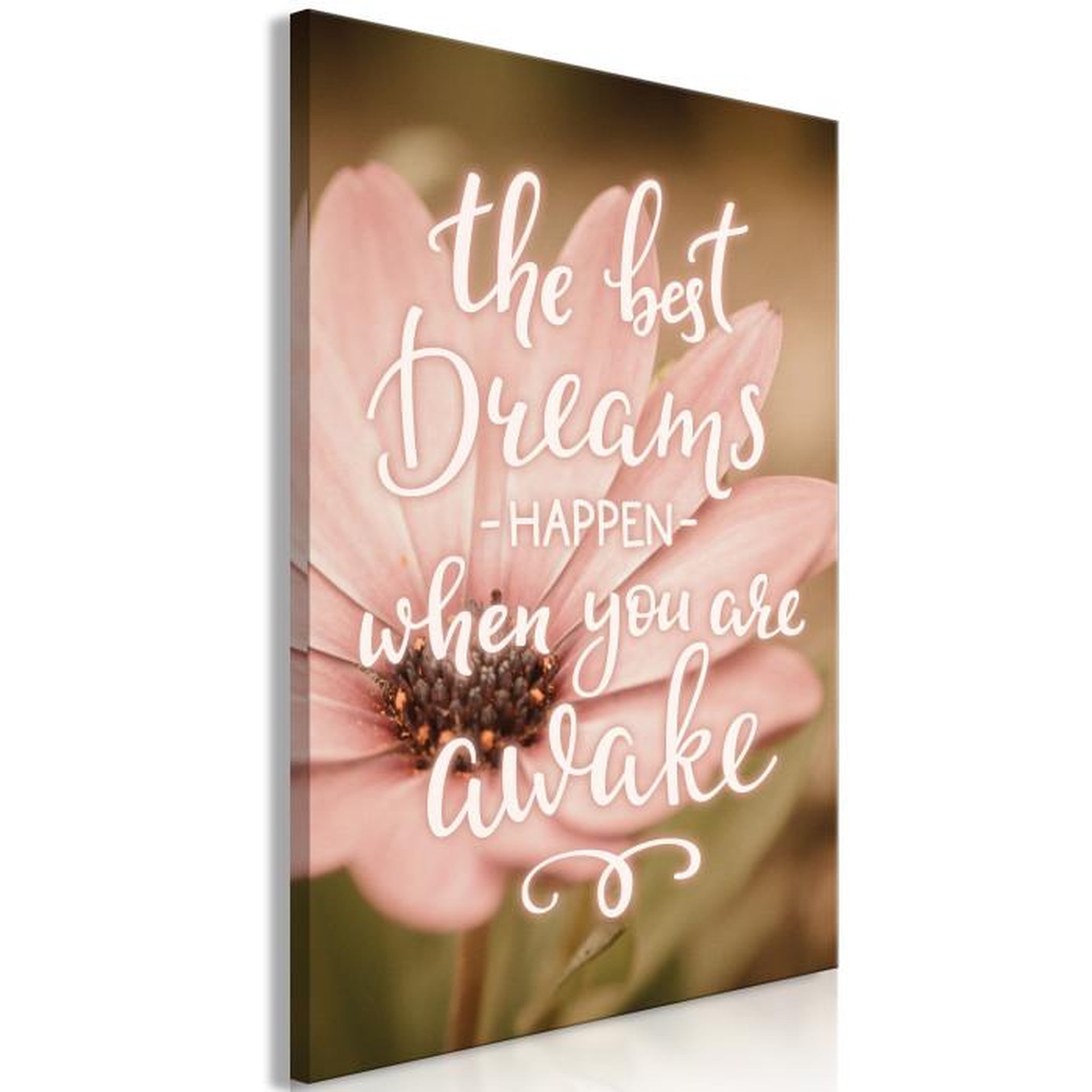 Paris Prix Tableau  The Best Dreams Happen When You Are Awake. Coloris disponibles : Multicolore