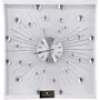ATMOSPHERA Horloge Design  Strass  50cm Argent