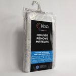 SOLEIL D'OCRE Housse rénove matelas, par Soleil d'ocre. Coloris disponibles : Gris