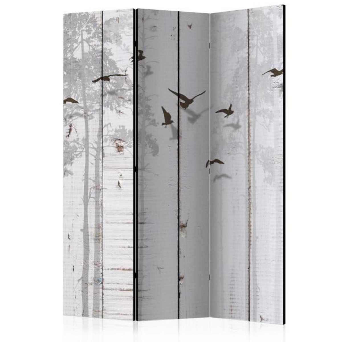 Paris Prix Paravent 3 Volets  Birds on Boards  135x172cm