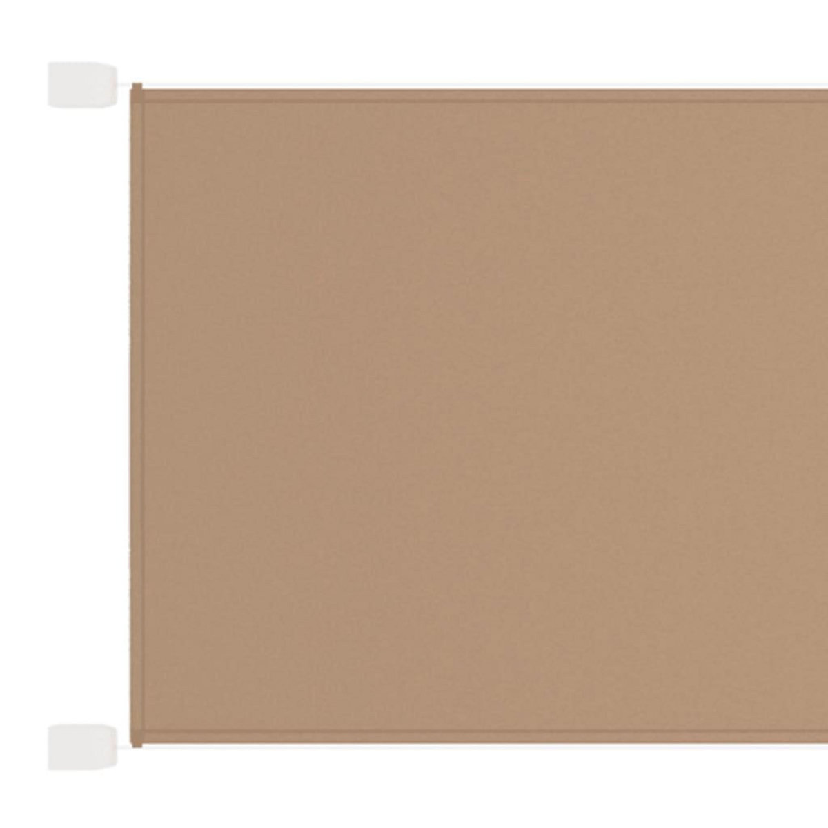 VIDAXL Auvent vertical Taupe 100x1200 cm Tissu oxford