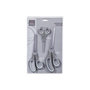 Voir la diapositive 3 : B BASIC & CO Lot de 3 Ciseaux  Multi-Usages  25cm Gris