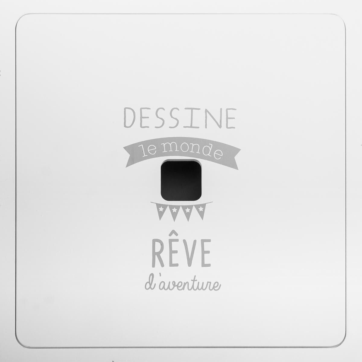 ATMOSPHERA Ensemble 1 table 2 tabourets enfant FUN