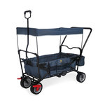 Pinolino Wagon pliant  Paxi Dlx Comfort avec frein Bleu Marine