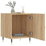 Voir la diapositive 3 : VIDAXL Tables de chevet 2 pcs chene sonoma 40x40x50 cm bois ingenierie