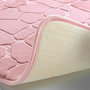 Voir la diapositive 2 : Paris Prix Tapis de Bain  Ricochet  50x120cm Rose Poudré