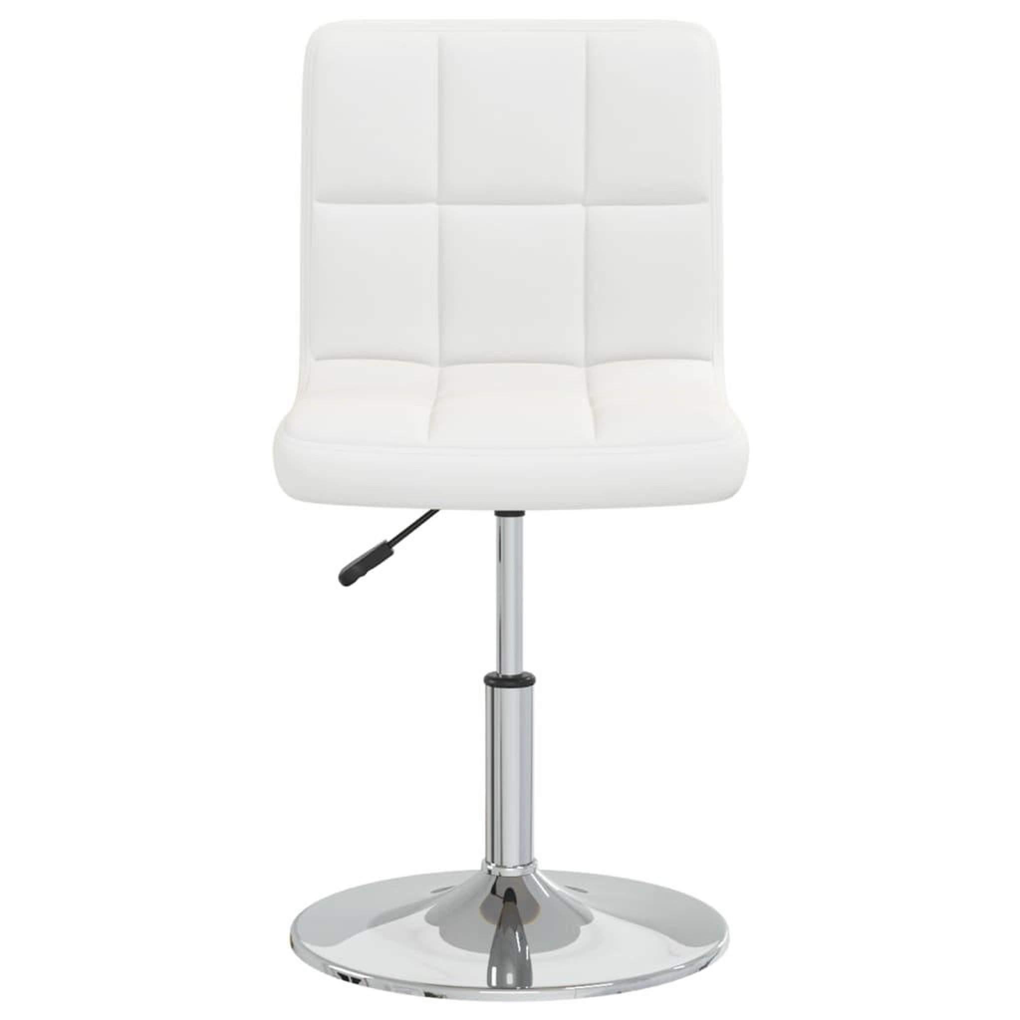 Voir la diapositive 3 : VIDAXL Tabouret de bar Blanc Similicuir