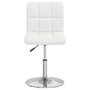 Voir la diapositive 3 : VIDAXL Tabouret de bar Blanc Similicuir