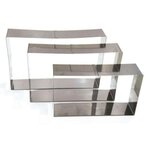 Paris Prix Lot de 3 Cadres de Pâtisserie  Entret  25cm Argent