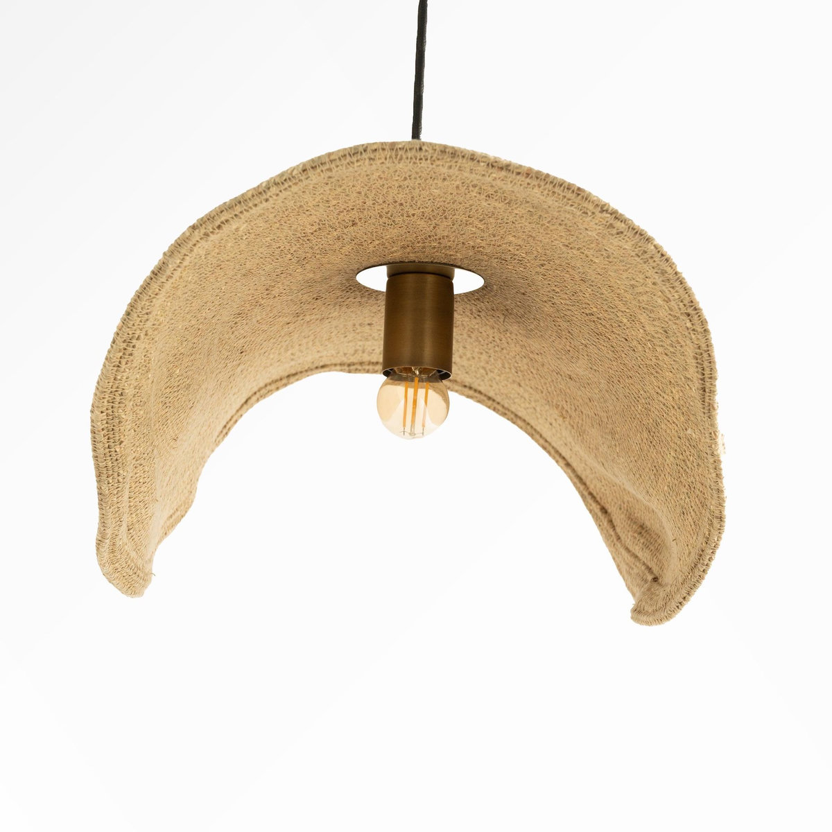 Rendez vous déco Suspension en matière naturelle et métal 61 cm-Maho