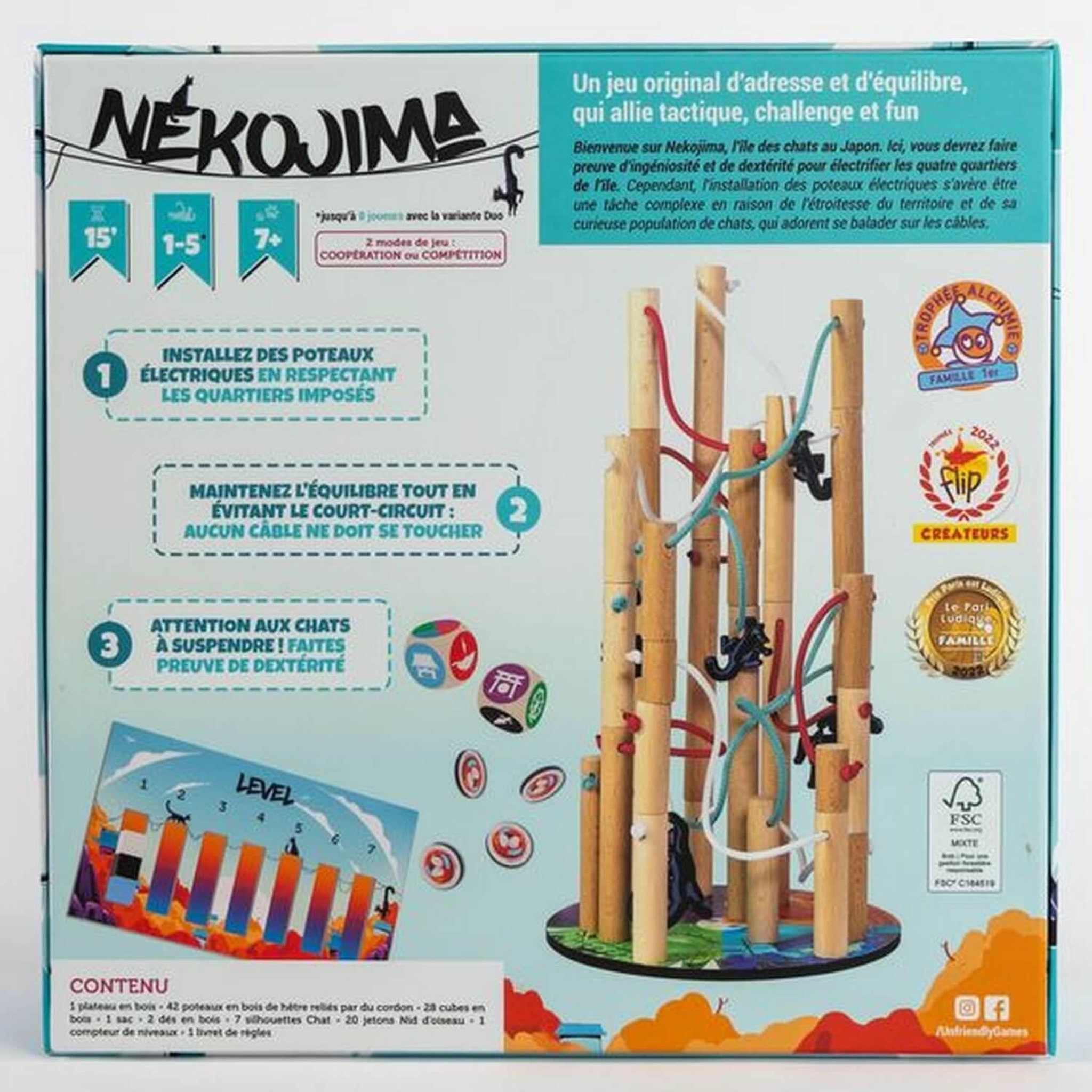 Voir la diapositive 6 : Jeu d adresse Unfriendly Games Nekojima