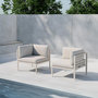Voir la diapositive 4 : Paris Prix Module Canapé d'Angle de Jardin  Copacabana  74cm Beige