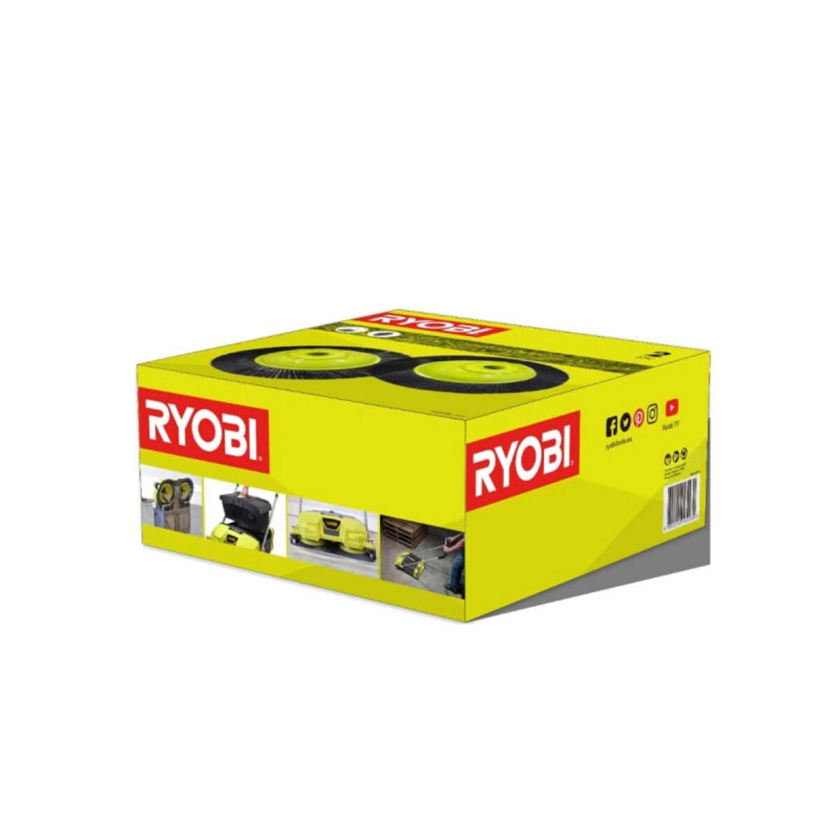 Ryobi Kit 2 brosses RYOBI pour balayeuse motorisée - RAKDSB02