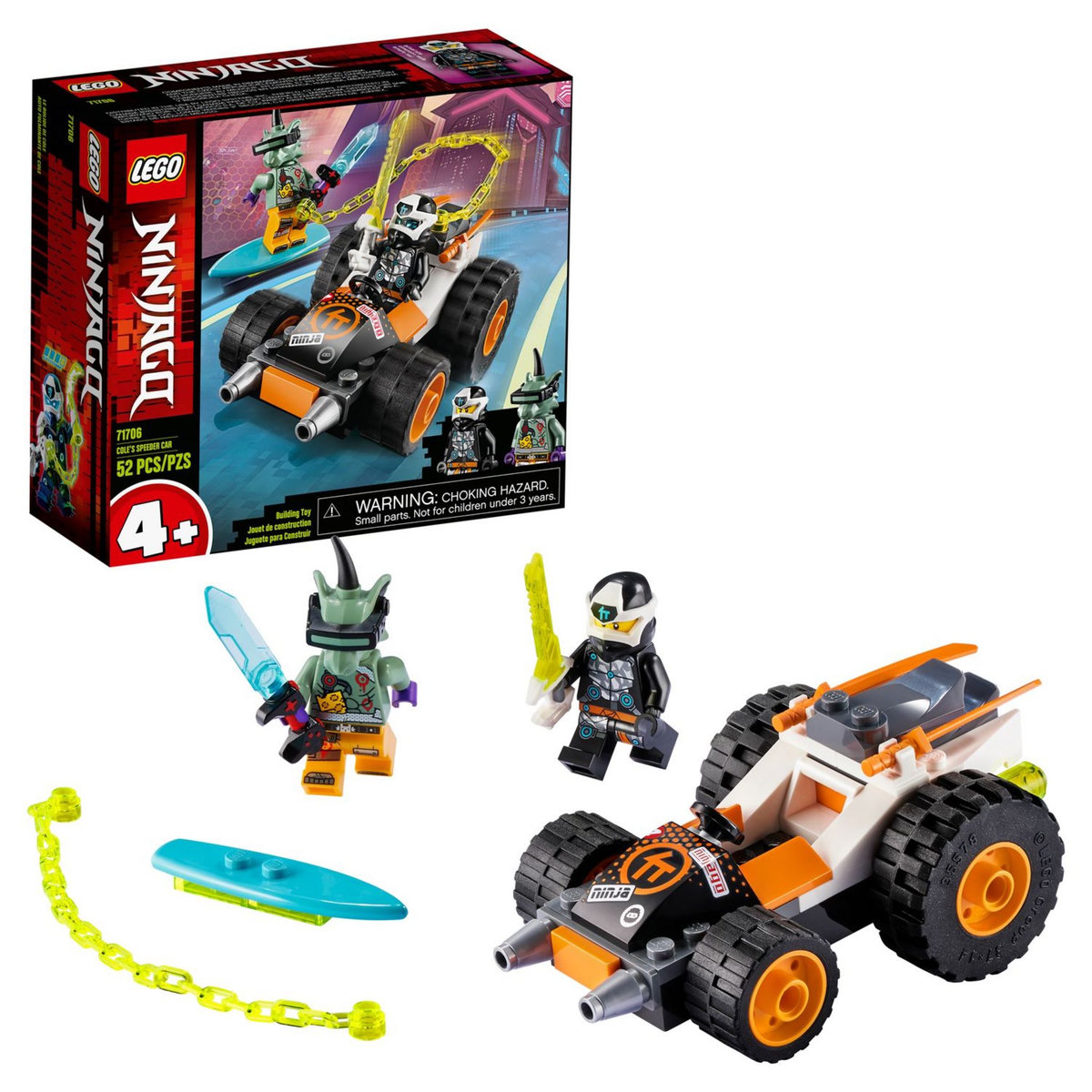 LEGO Ninjago 71706 - Le bolide de Cole