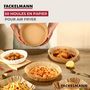 Voir la diapositive 2 : Fackelmann 50 Moules en papier antiadhésif pour friteuse air fryer sans huile ronds 16 cm Fackelmann