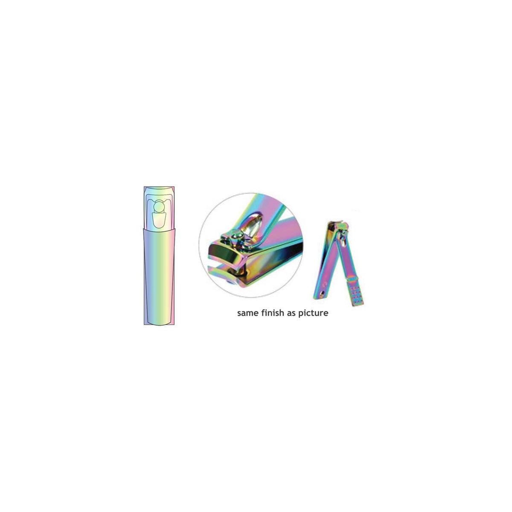 Voir la diapositive 4 : Cosmetic Club Coffret cosmétique 4 accessoires  magique  18cm transparent