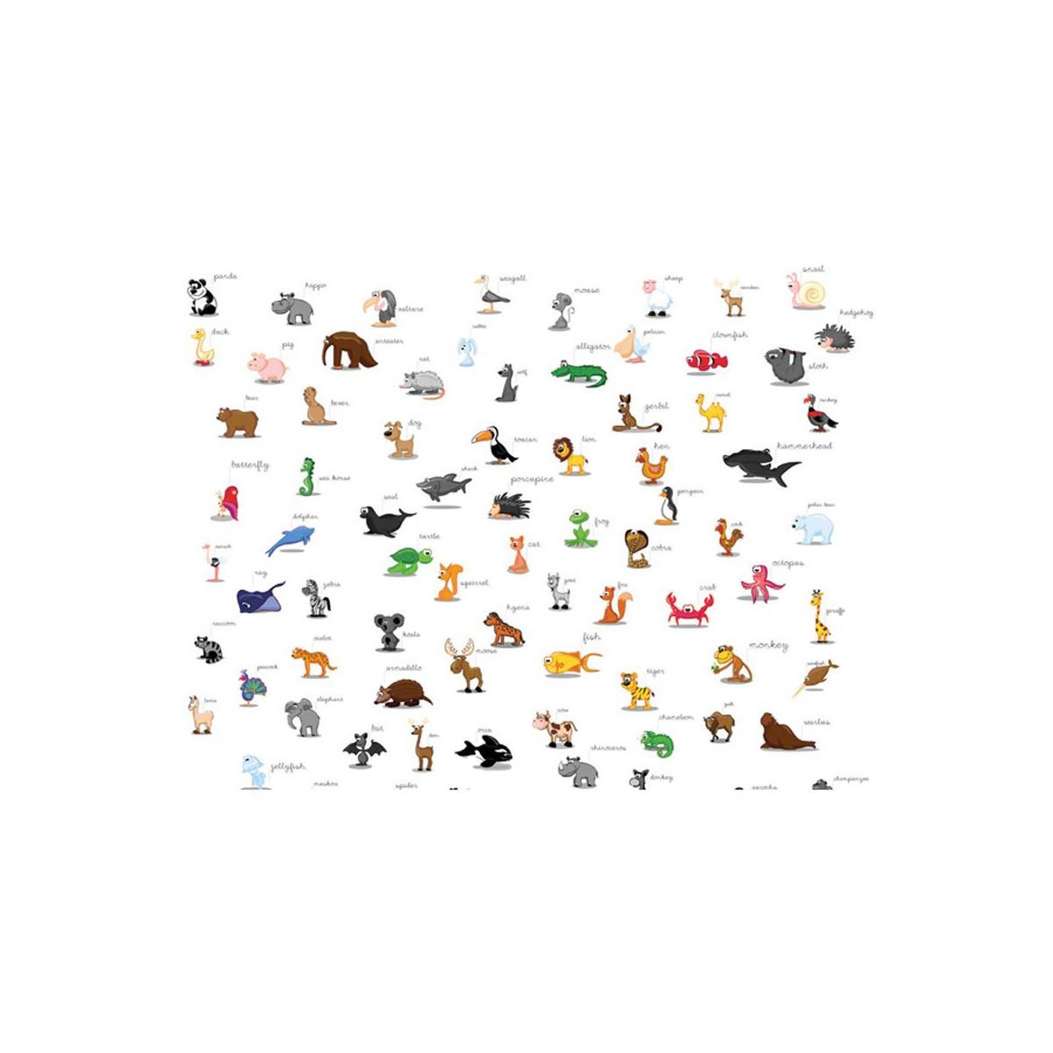 Voir la diapositive 2 : Paris Prix Papier peint  animaux pour enfants
