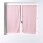 Paris Prix Paire de Voilages  Soane  60x160cm Rose