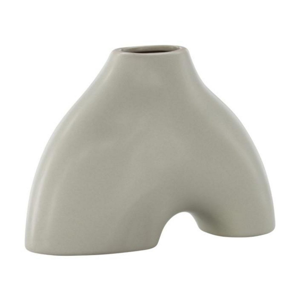 Paris Prix Vase Design  Kento  15cm Gris Clair