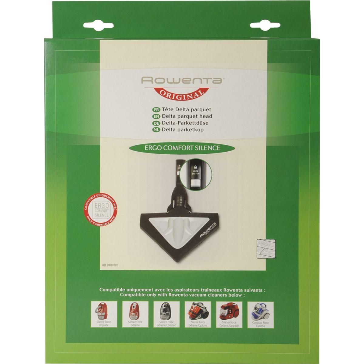 ROWENTA Brosse parquet delta ZR901801