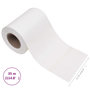 Voir la diapositive 6 : VIDAXL Ecran d'intimite de jardin PVC 35x0,19 m Blanc