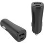 Voir la diapositive 2 : ESSENTIEL B Chargeur allume cigare 32W USB-A + USB-C noir
