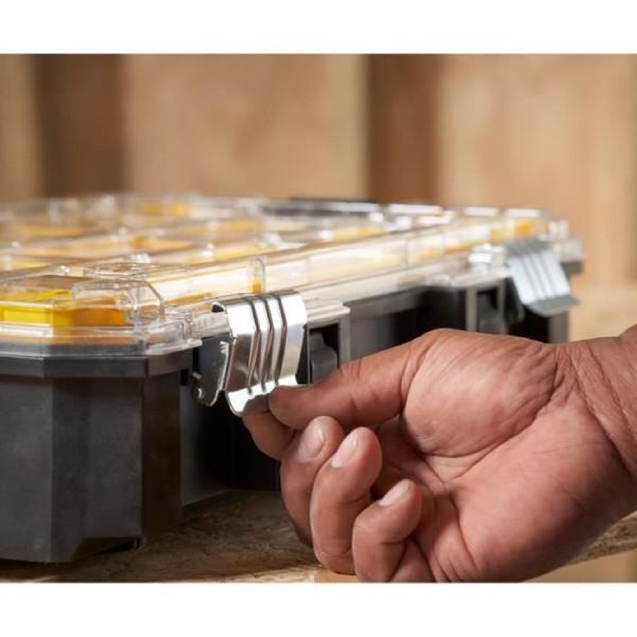 Voir la diapositive 5 : Stanley Organiseur grande capacité stanley fatmax tstak - fmst82967-1 - 10 compartiments amovibles - noir