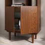 Voir la diapositive 5 : IDIMEX Buffet haut SIMONA H 188 cm en bois massif