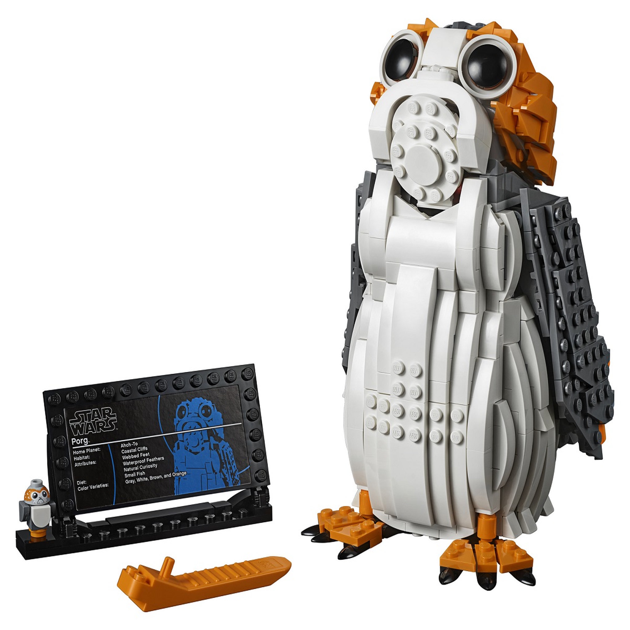 Voir la diapositive 2 : LEGO Star Wars75230 - Porg