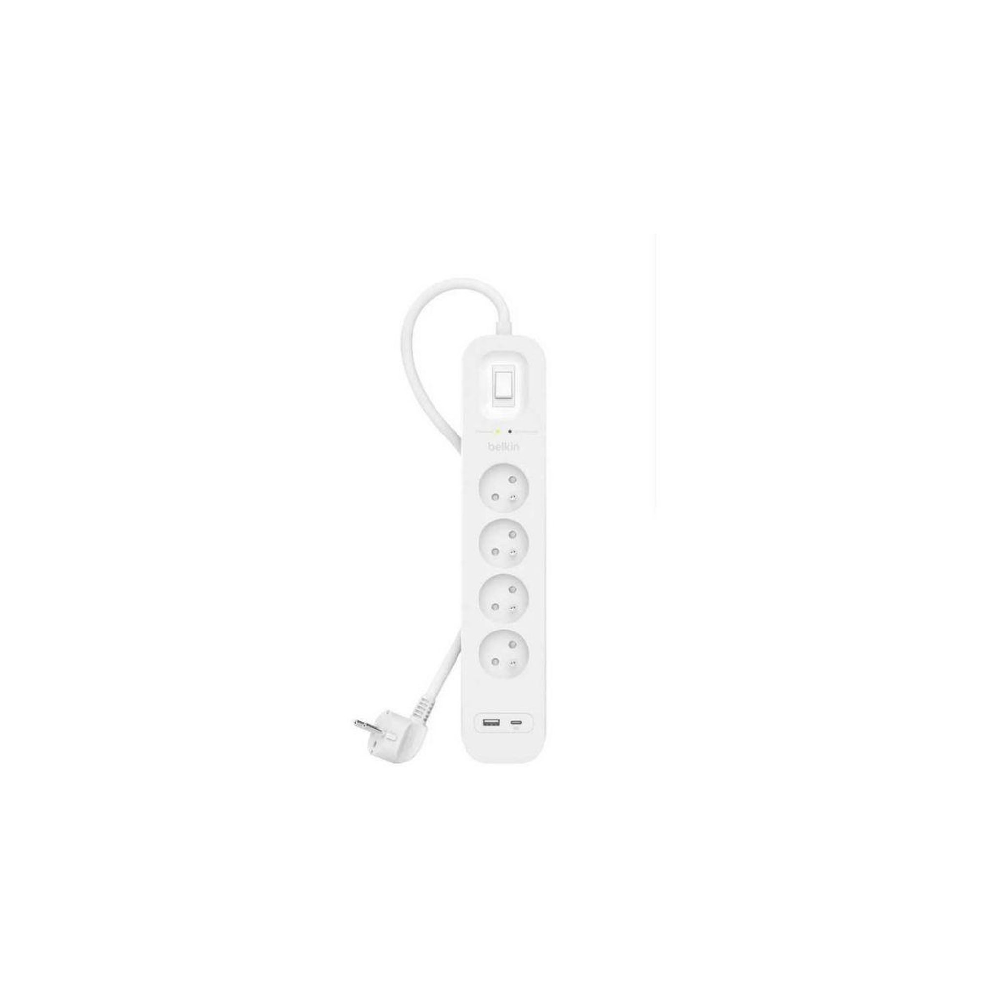 Belkin Multiprise 4 prises + USB-C et USB-A
