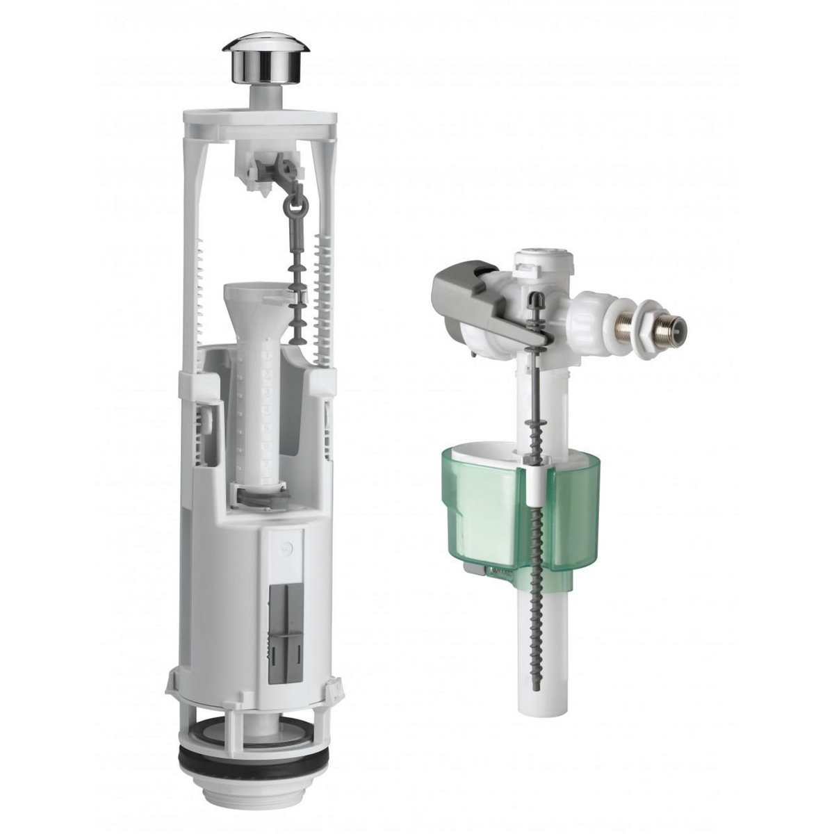 Siamp Chasse d'eau complète à étrier double poussoir Quieto, SIAMP