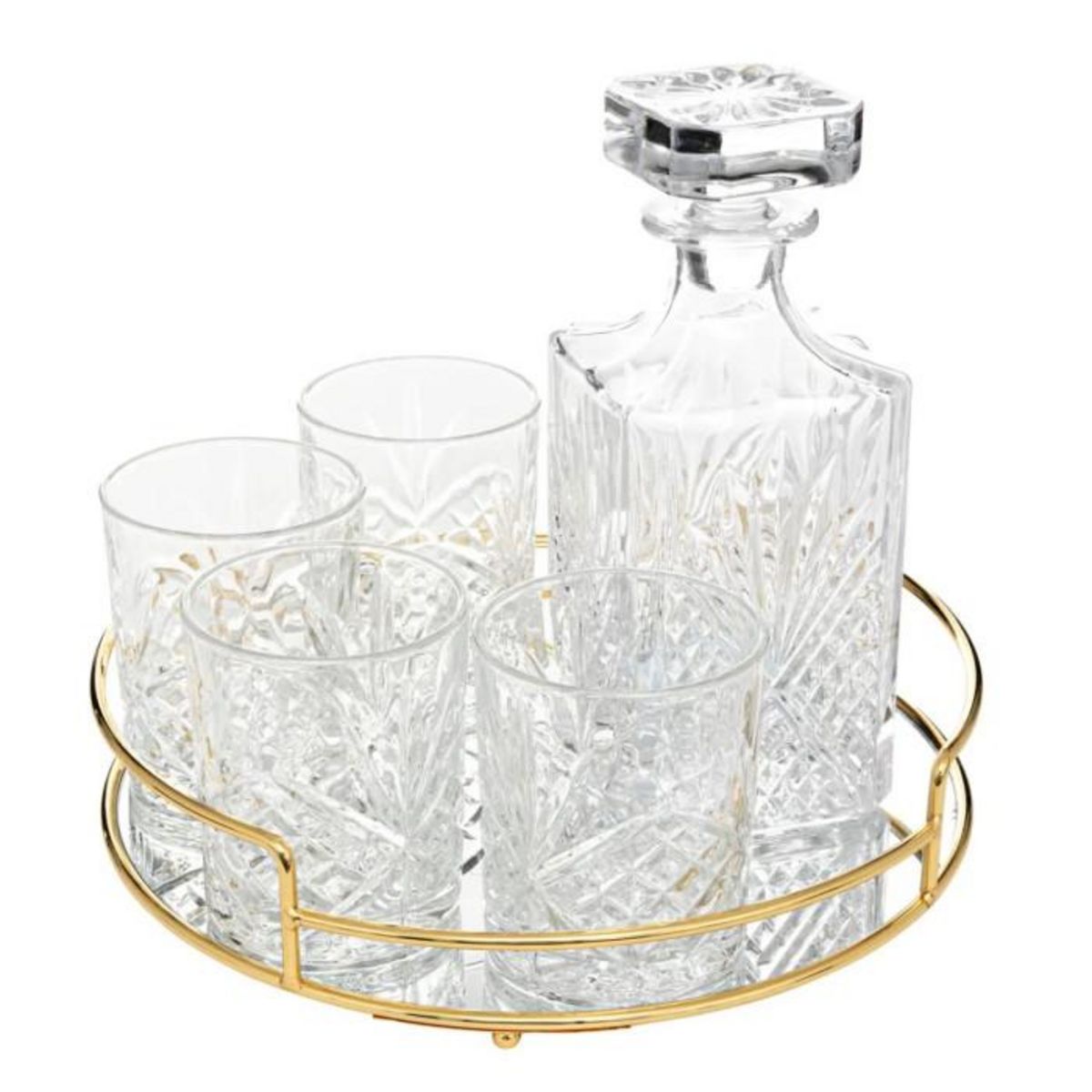Paris Prix Coffret à Whisky 6 pièces  Automne  22cm Transparent