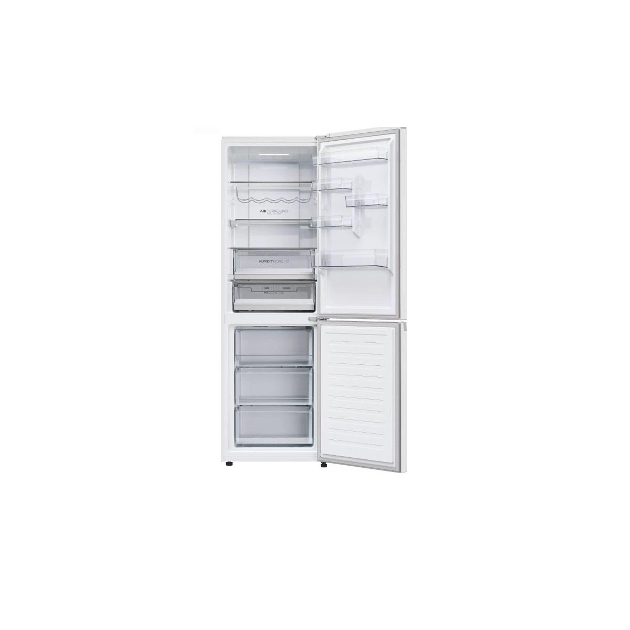 Voir la diapositive 4 : HAIER Réfrigérateur combiné 60cm 352l ventilé métal - hdpw5618dnpw